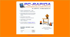 Desktop Screenshot of pcrapida.com
