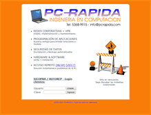 Tablet Screenshot of pcrapida.com